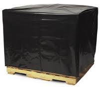 3 Mil Black Pallet Covers