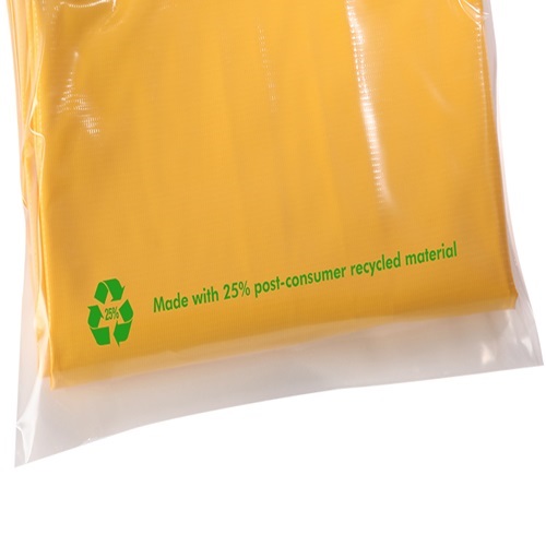 25% Post Consumer Recycled Zip Top Bags